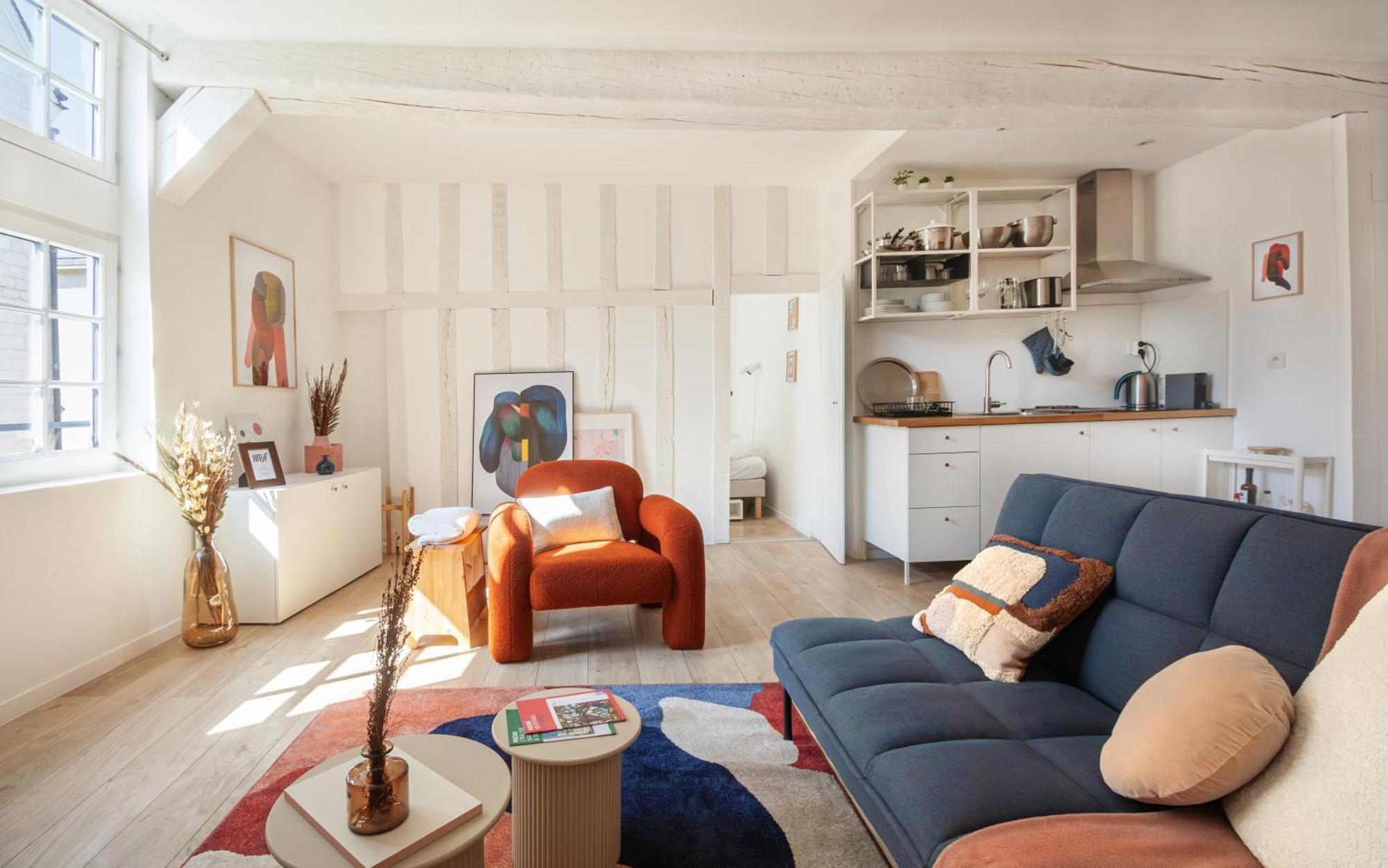 شقة Le Loft Brunneval - Refuge Arty Du Xvie Siecle تروي المظهر الخارجي الصورة