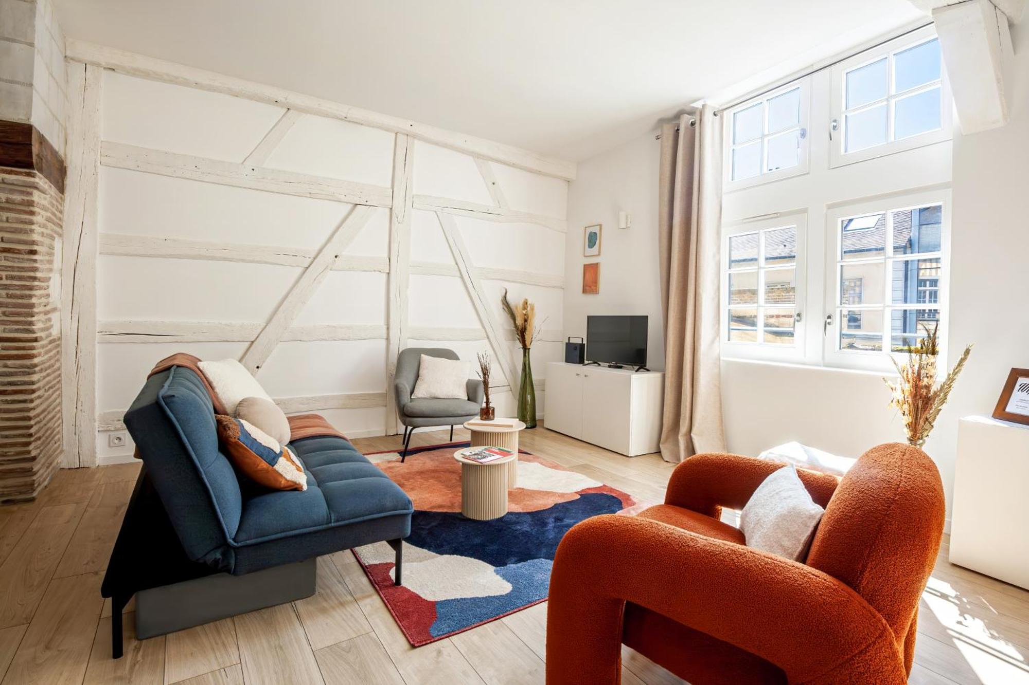 شقة Le Loft Brunneval - Refuge Arty Du Xvie Siecle تروي المظهر الخارجي الصورة