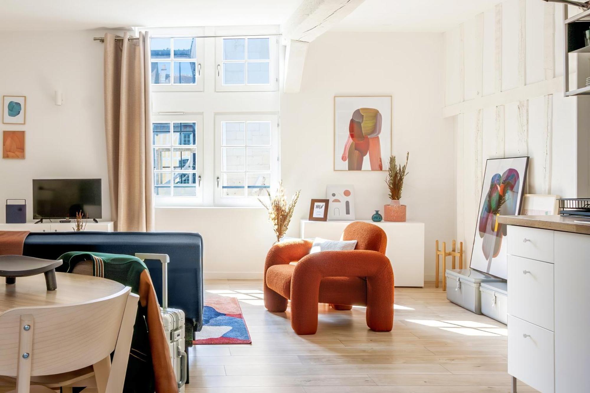 شقة Le Loft Brunneval - Refuge Arty Du Xvie Siecle تروي المظهر الخارجي الصورة